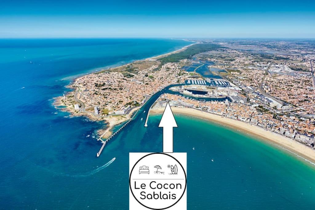 Tiny Studio Terrasse, Hypercentre La Plage A 2 Pas ! Les Sables-dʼOlonne Dış mekan fotoğraf